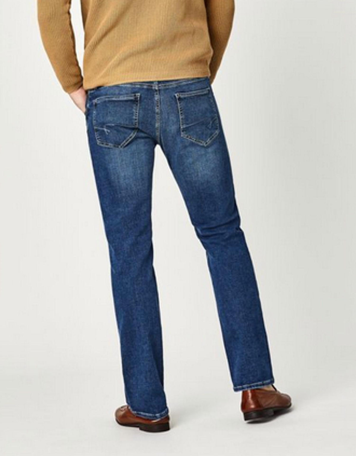 Mavi - Men's Zach Mid Brushed Organic Move Jean