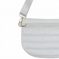 Mavi - Quilted Puffer Messenger Crossbody Sling Bag