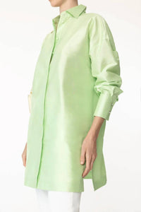 Maxmara - Aretusa Long Sleeve Oversized Silk Blouse