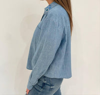 Maxmara - Musette Shirt - blue - button - down - shirts - clothing