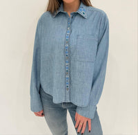 Maxmara - Musette Shirt - blue - button - down - shirts - clothing