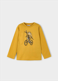 Mayoral - Boys Dino Long Sleeve Tee