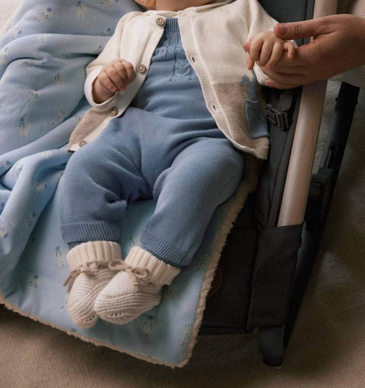 Mayoral - Cloud-Cuddles Newborn Boy 3-Piece Set