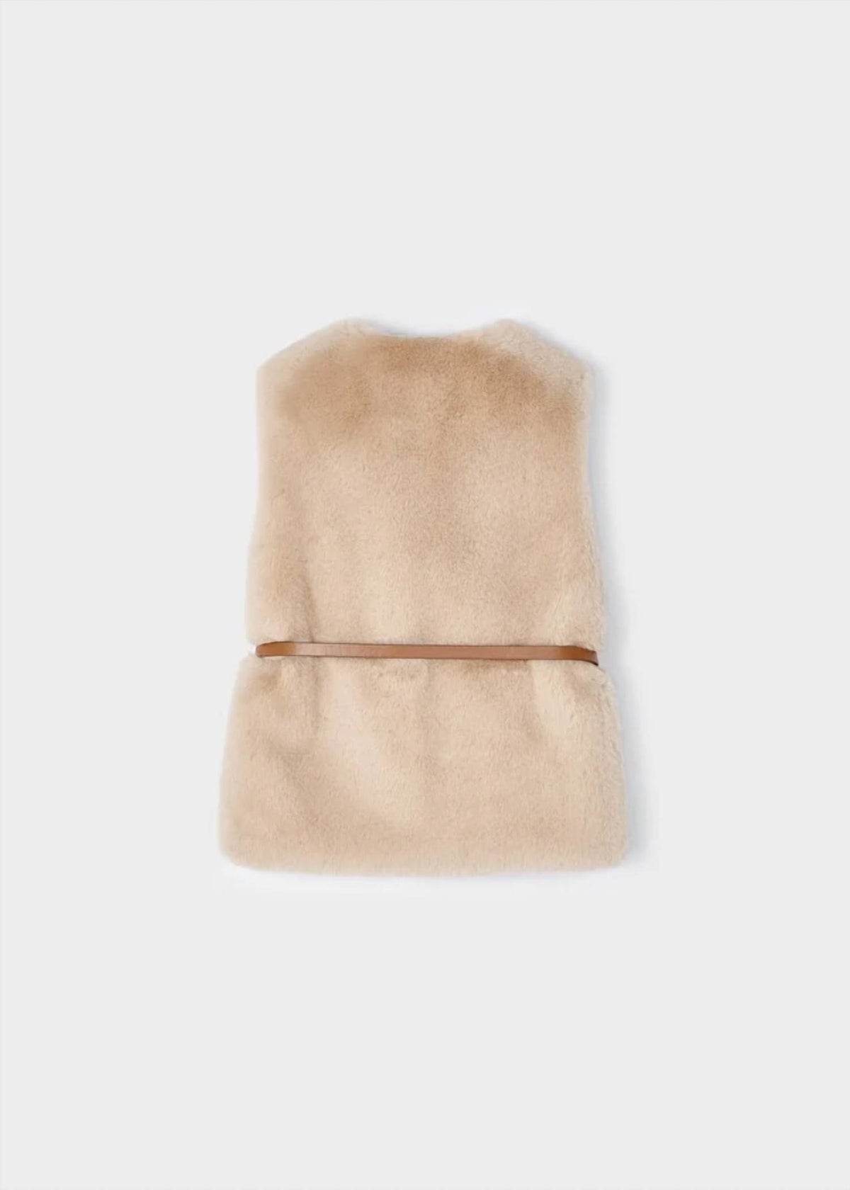 Mayoral - Girls Tapioca Fur Vest