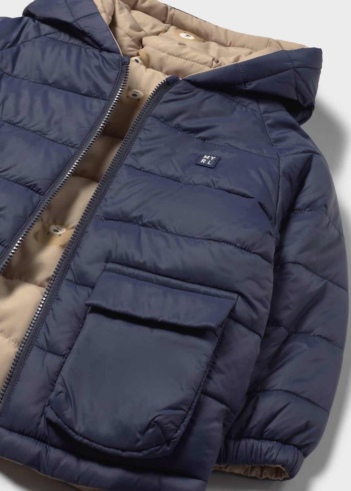 Mayoral - Kid's Reversible Soft Coat