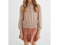 Mayoral - Print Blouse