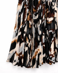 Mb By Tribal - Flowy Plisse Printed Skirt