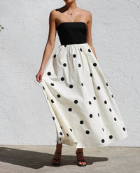 Mccolin - Dreamy Strapless Summer Dress
