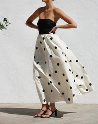 Mccolin - Dreamy Strapless Summer Dress