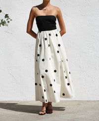 Mccolin - Dreamy Strapless Summer Dress