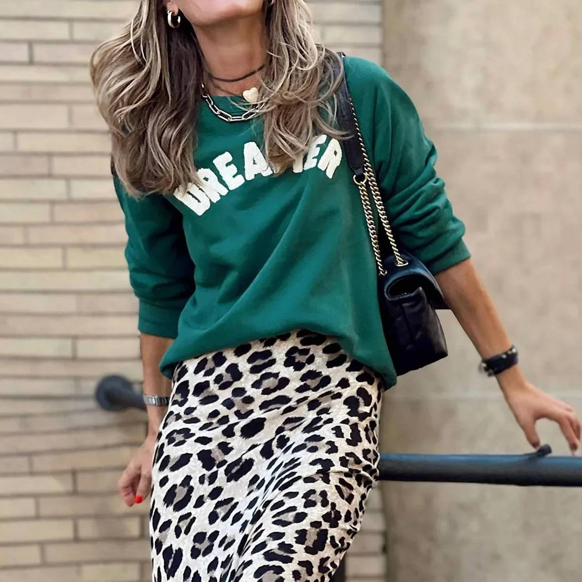 Mccolin - Going Places Leopard Skirt