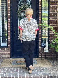 Mccolin - Rachel Ruffle Top