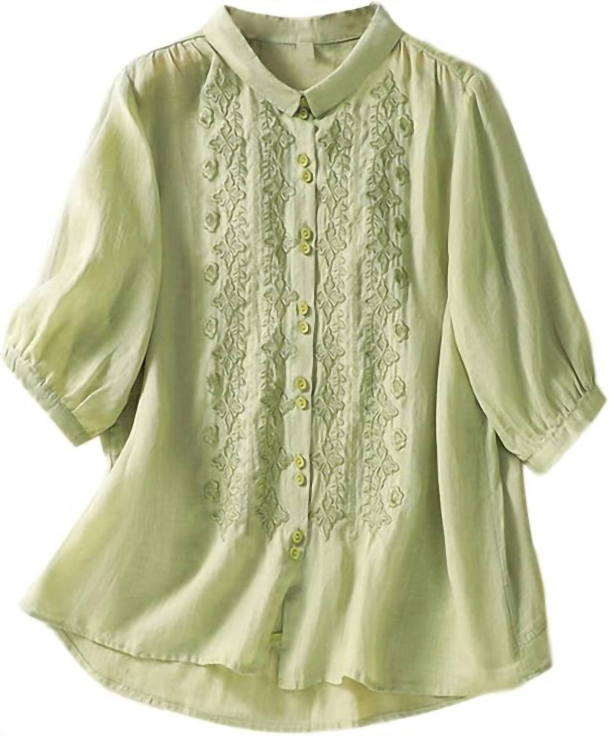 Mccolin - Women's Button Down Front Top