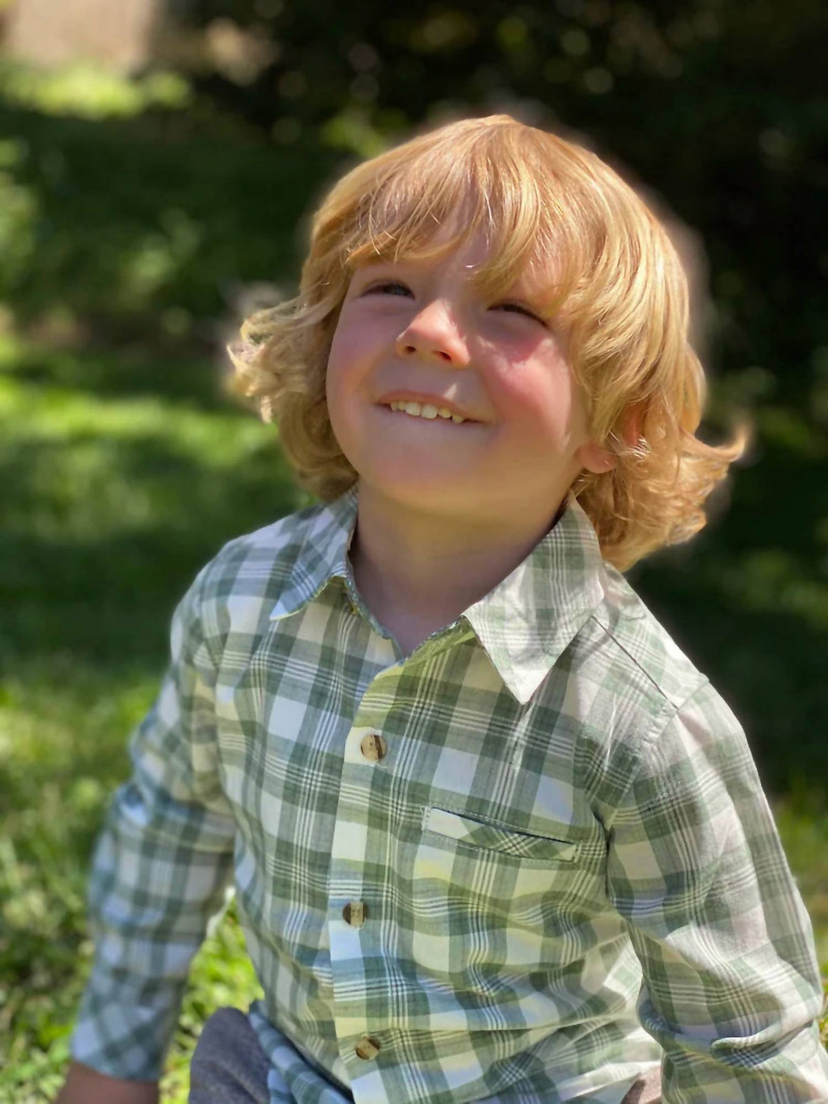Me & Henry - Boy's Plaid Shirt