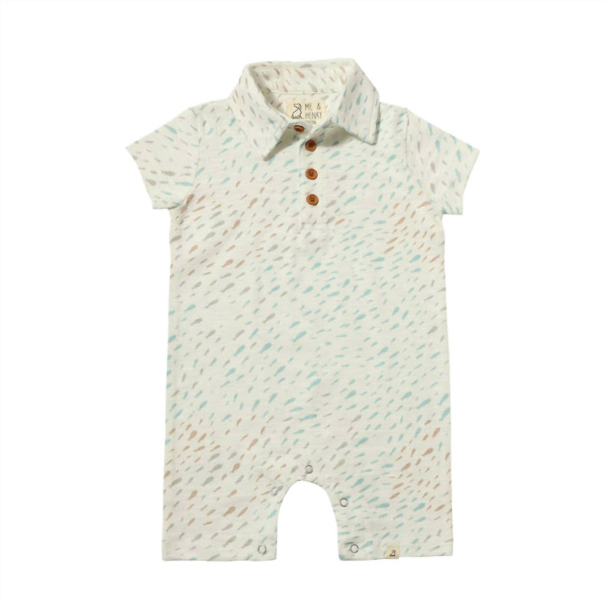 Me & Henry - Boy's Drift Polo Romper
