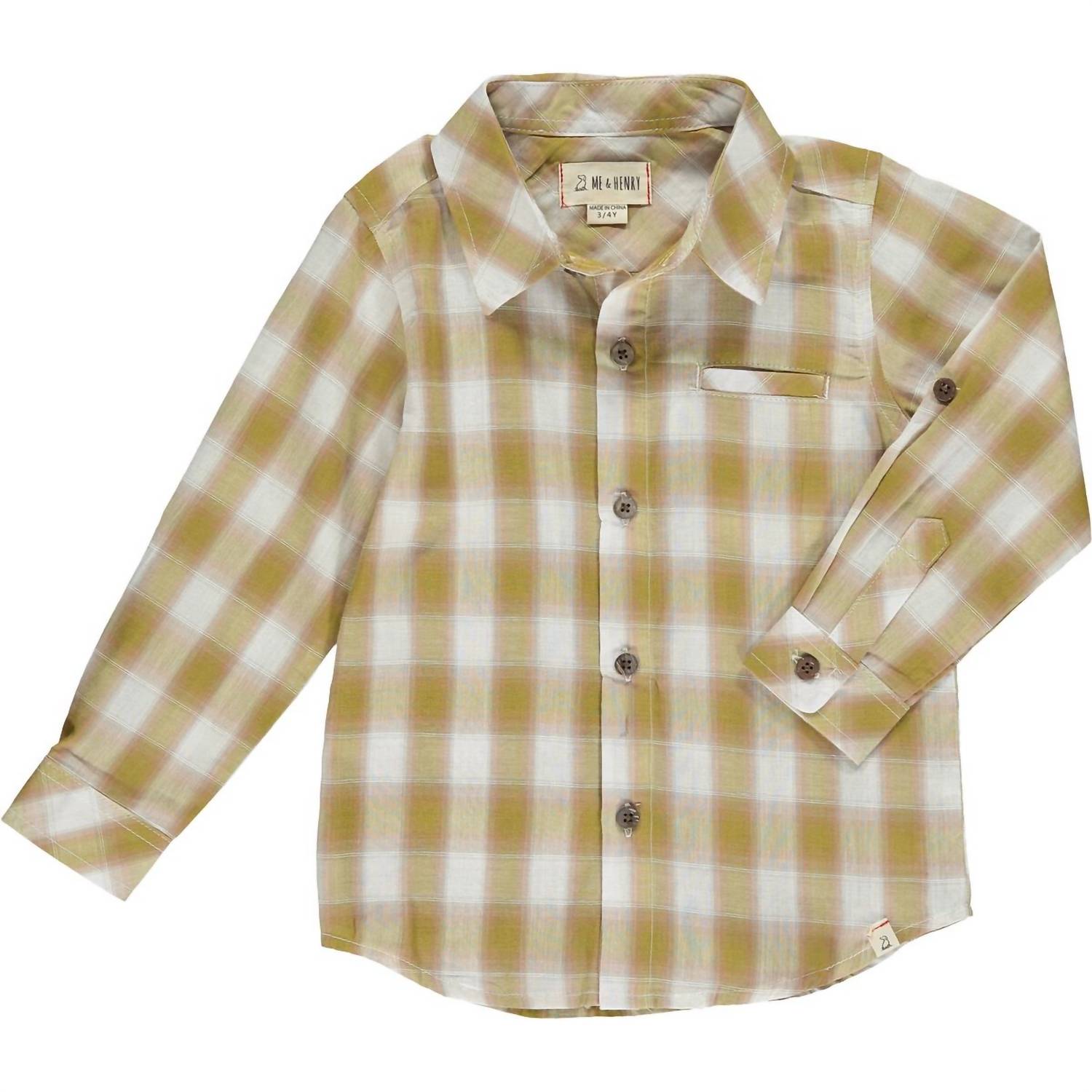 Me & Henry - Men's Plaid Button Down Shirt - casual - button - down - shirts - clothing - cotton