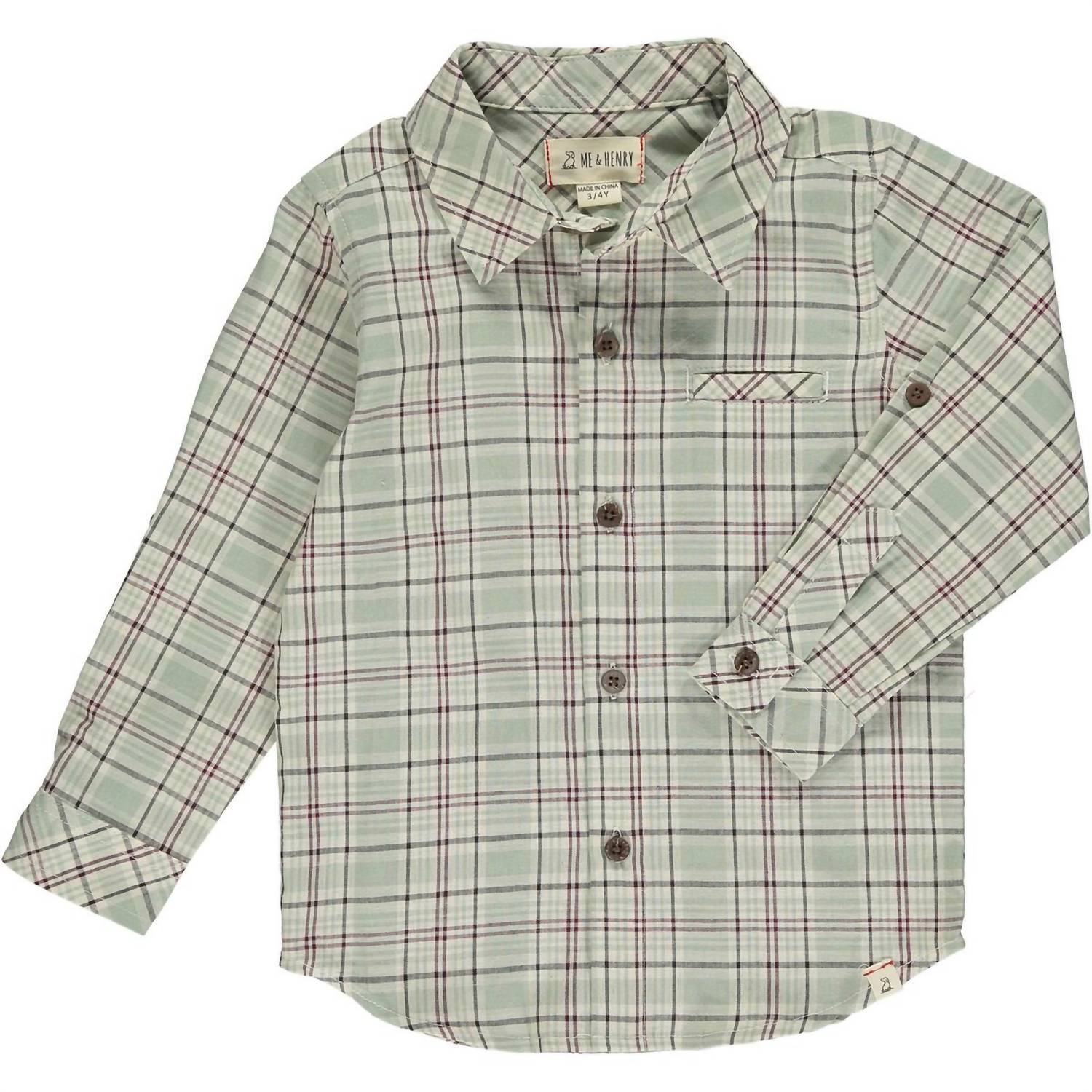 Me & Henry - Men's Plaid Button Down Shirt - casual - button - down - shirts - clothing - cotton
