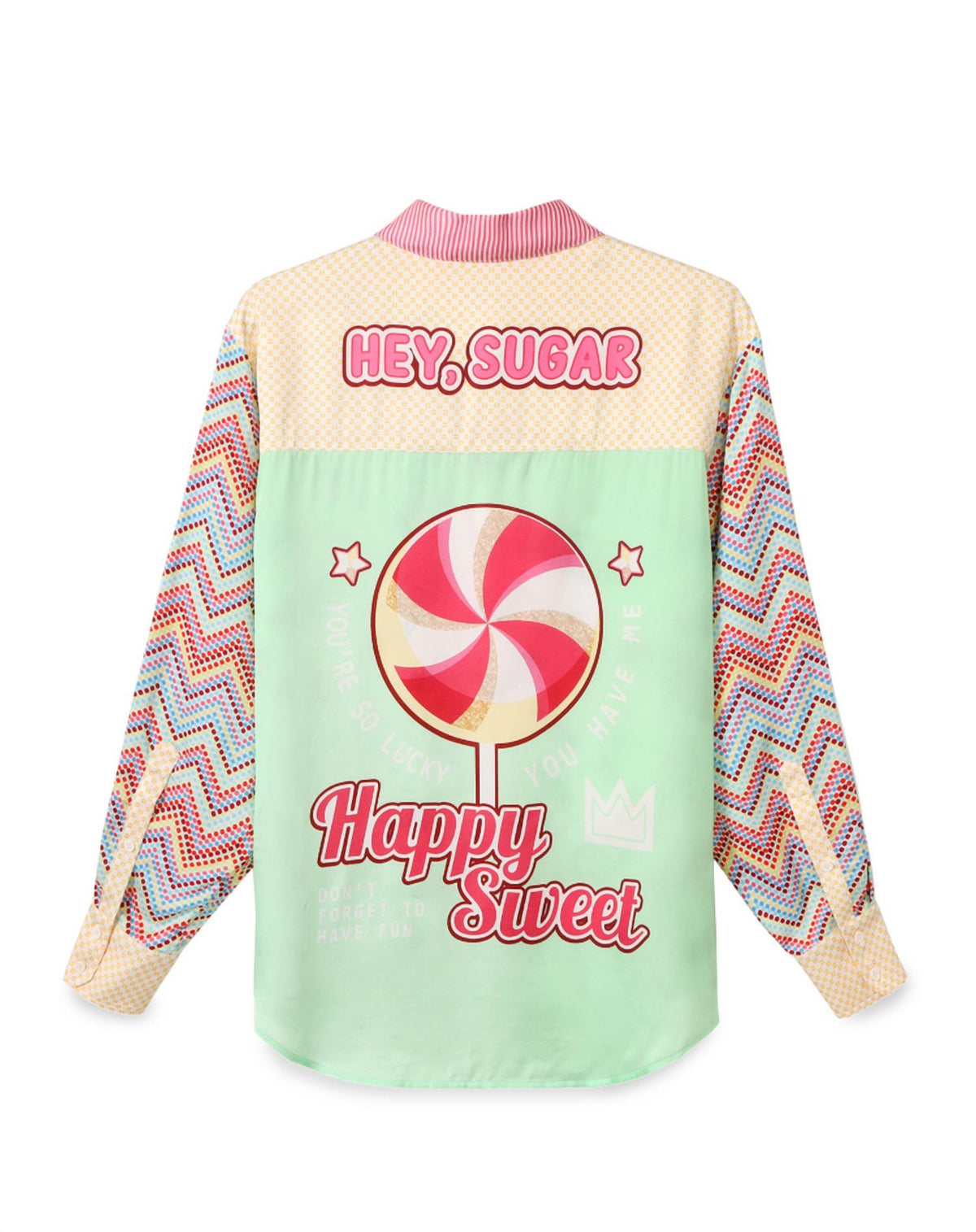 Me369 - Isabel Long Sleeve Button Down Shirt