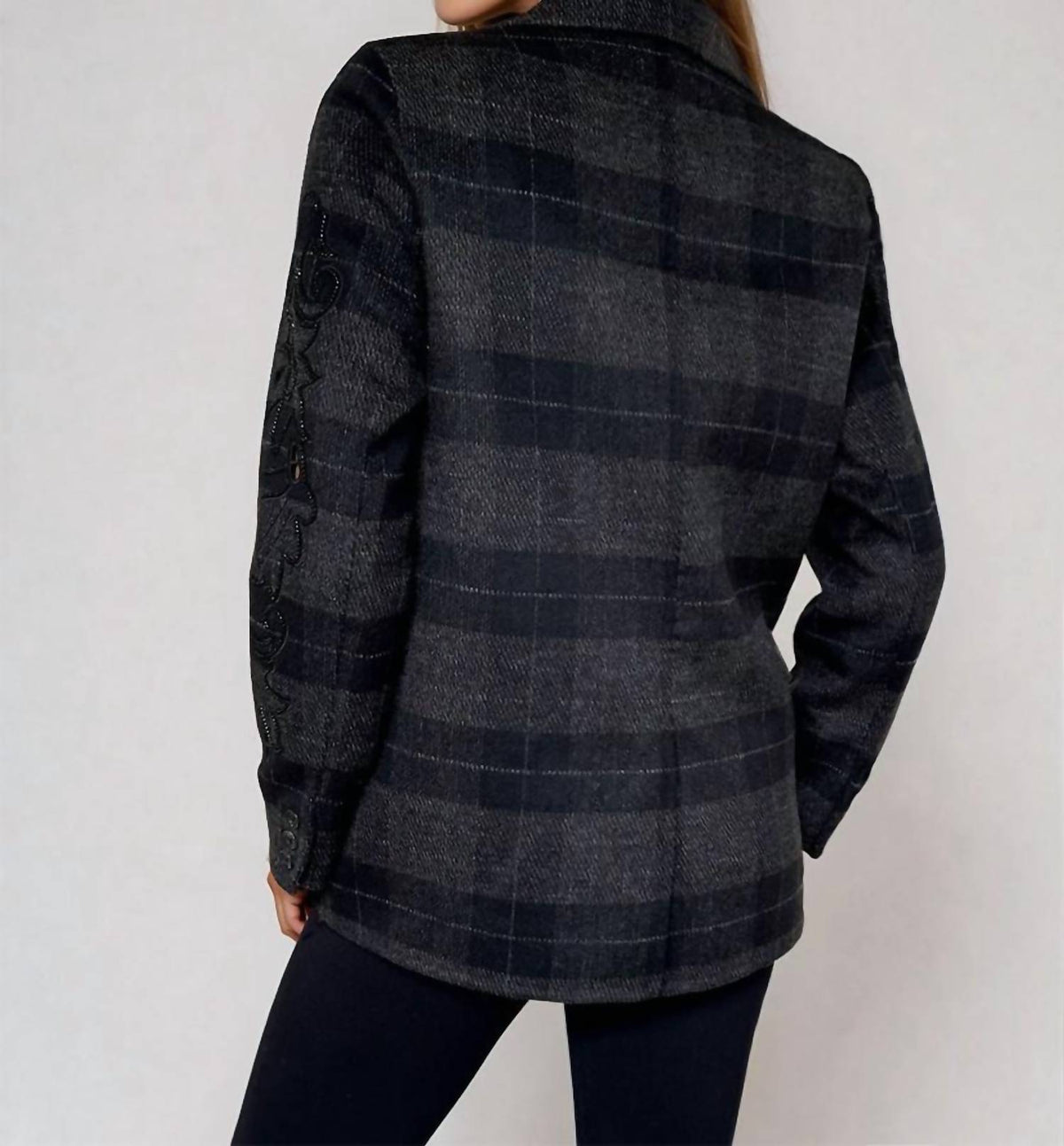 Me369 - Kinsley Wool Embroidered Blazer