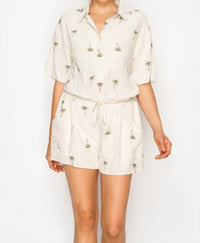 Meet Me In Santorini - Drifting Pull On Shorts