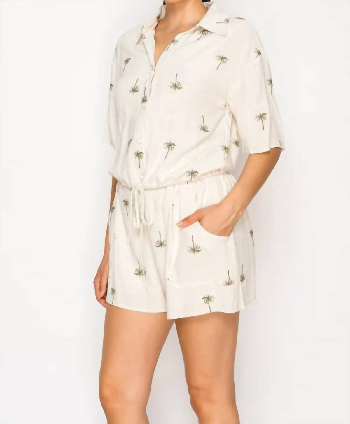Meet Me In Santorini - Drifting Pull On Shorts