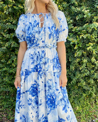 Meet Me In Santorini - Garden Dress - blue - clothing - dresses