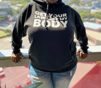 Melissa Masse - Get Your Laws Off My Body Hoodie - black - clothing - cotton
