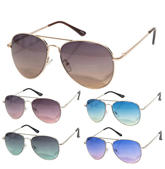 Melissa Masse - Unisex - Aviator Sunglasses - accessories - black - sunglasses