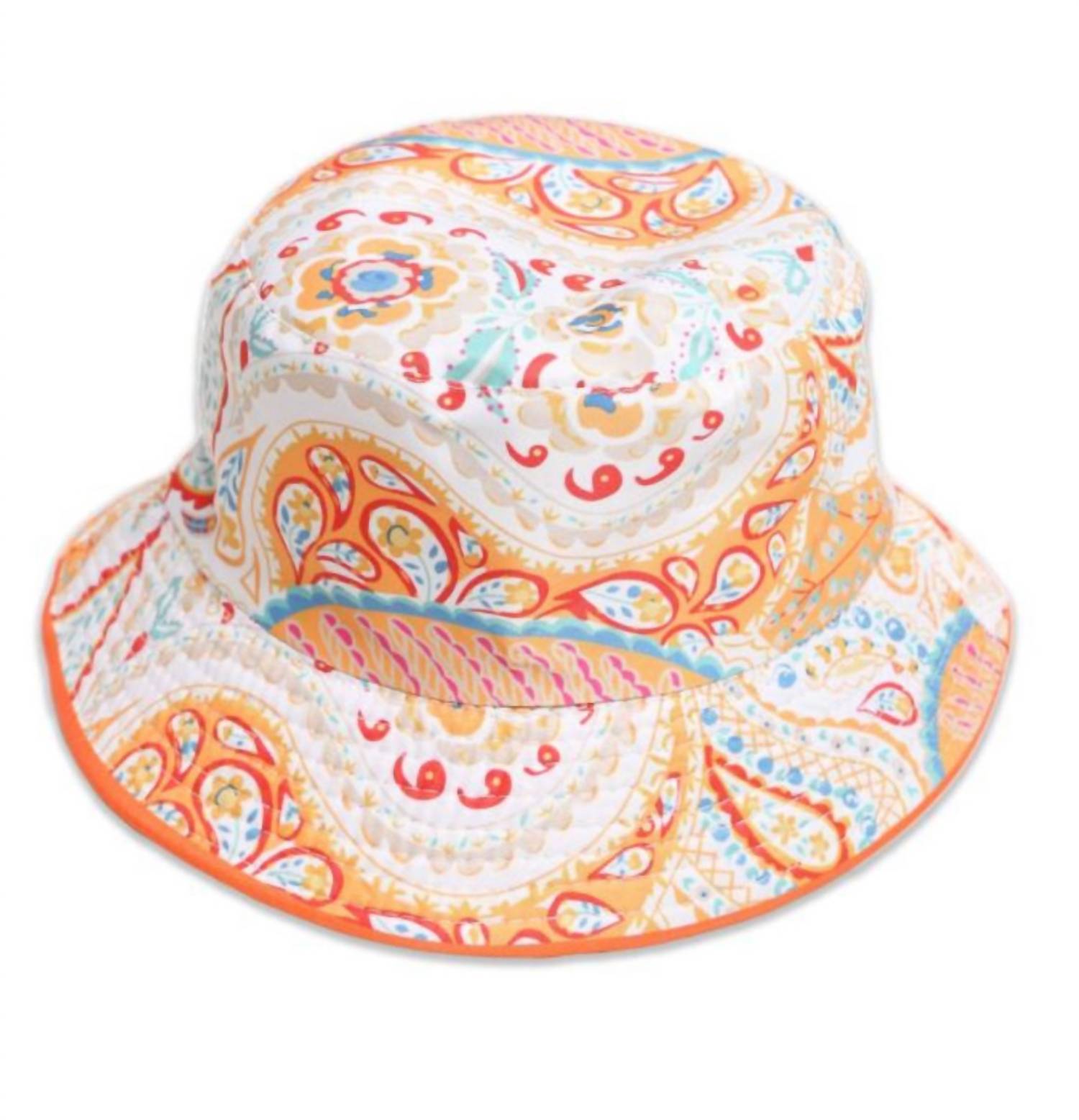 Melissa Masse - Women's Print Bucket Hat - accessories - cotton - blend - hats