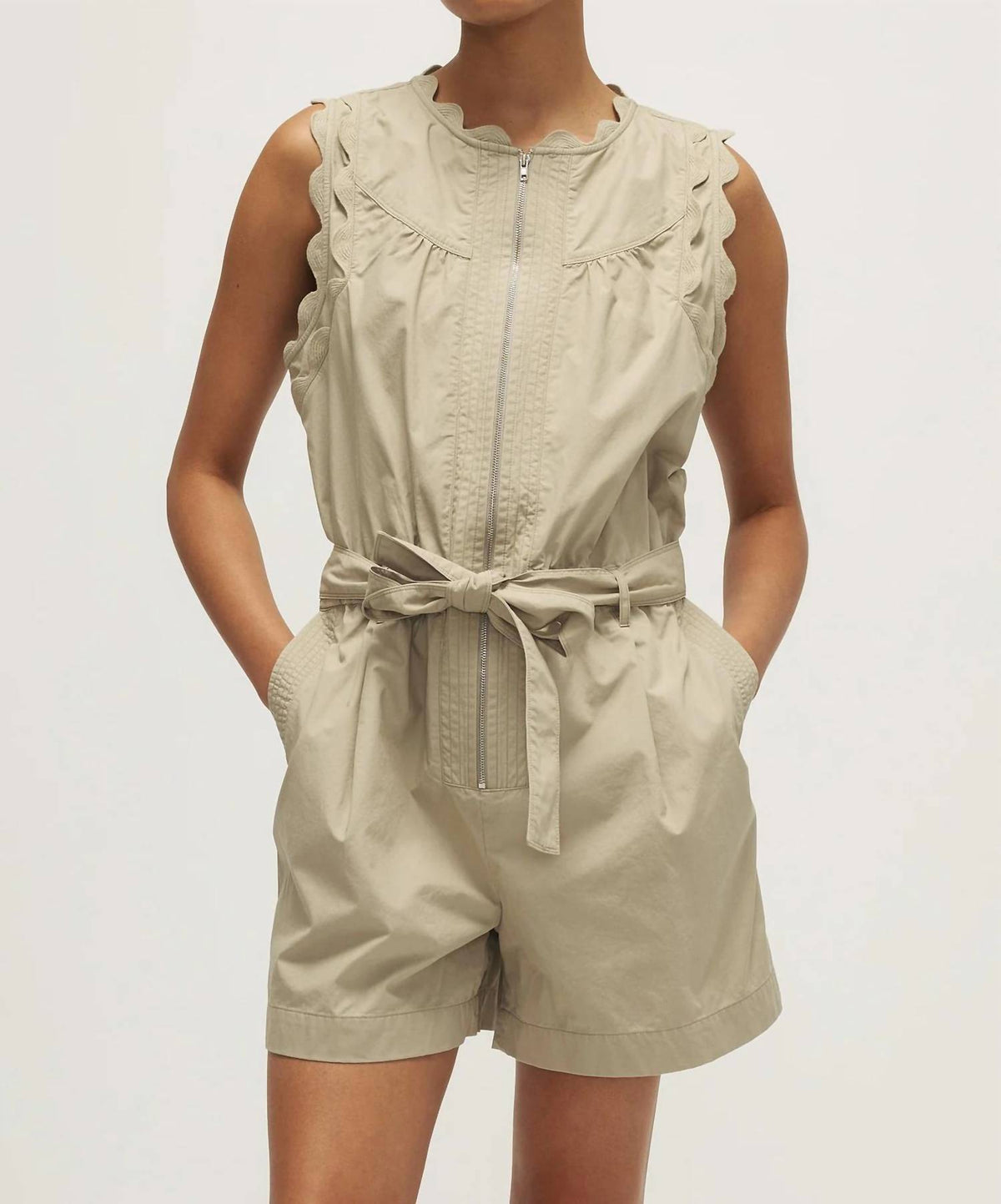 Melissa Nepton - Amor Zip Front Romper