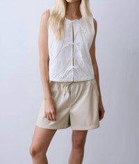 Melissa Nepton - Julio Vegan Leather Short