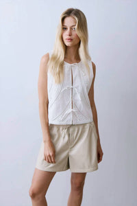 Melissa Nepton - Julio Vegan Leather Short
