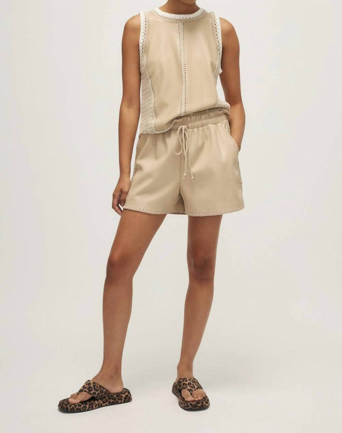 Melissa Nepton - Marian Drawstring Shorts