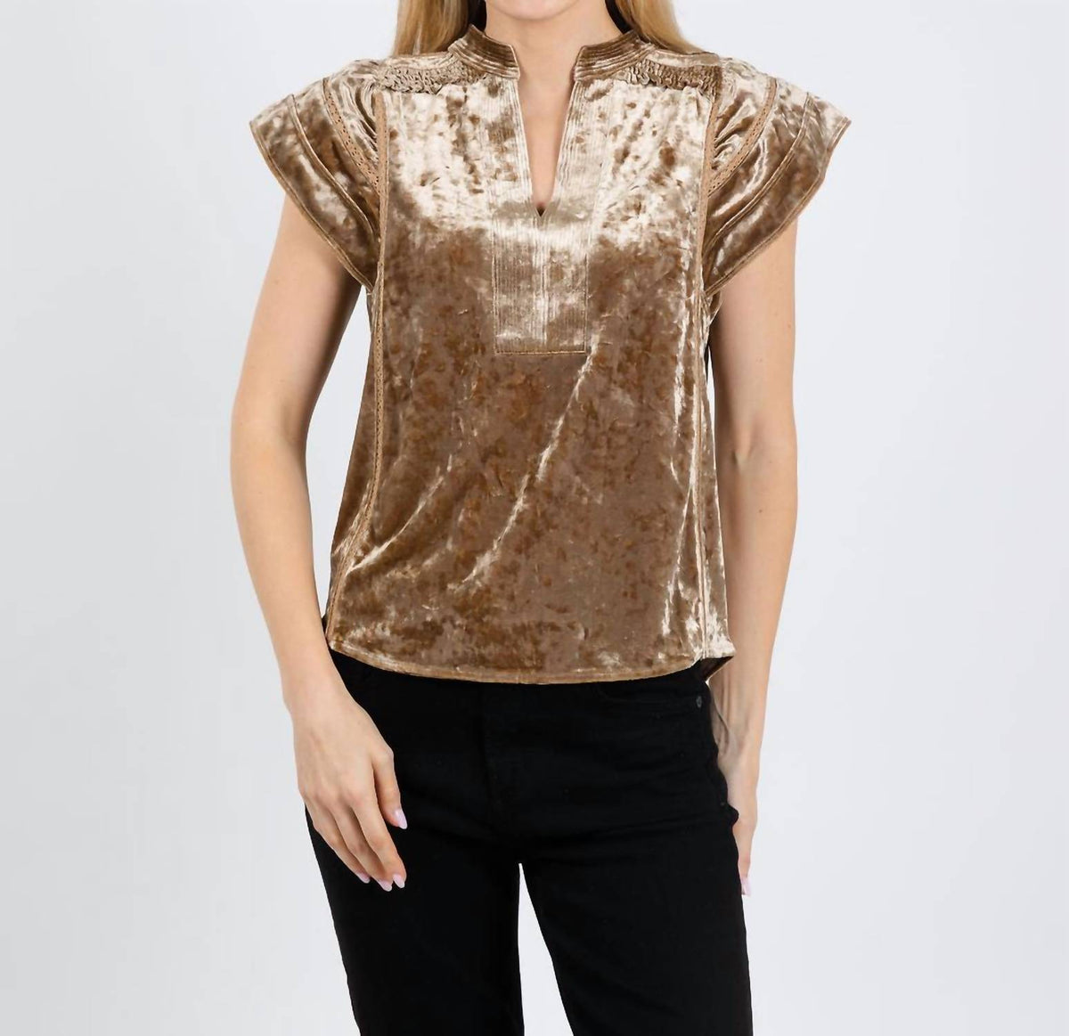 Melissa Nepton - Otto Velvet Top