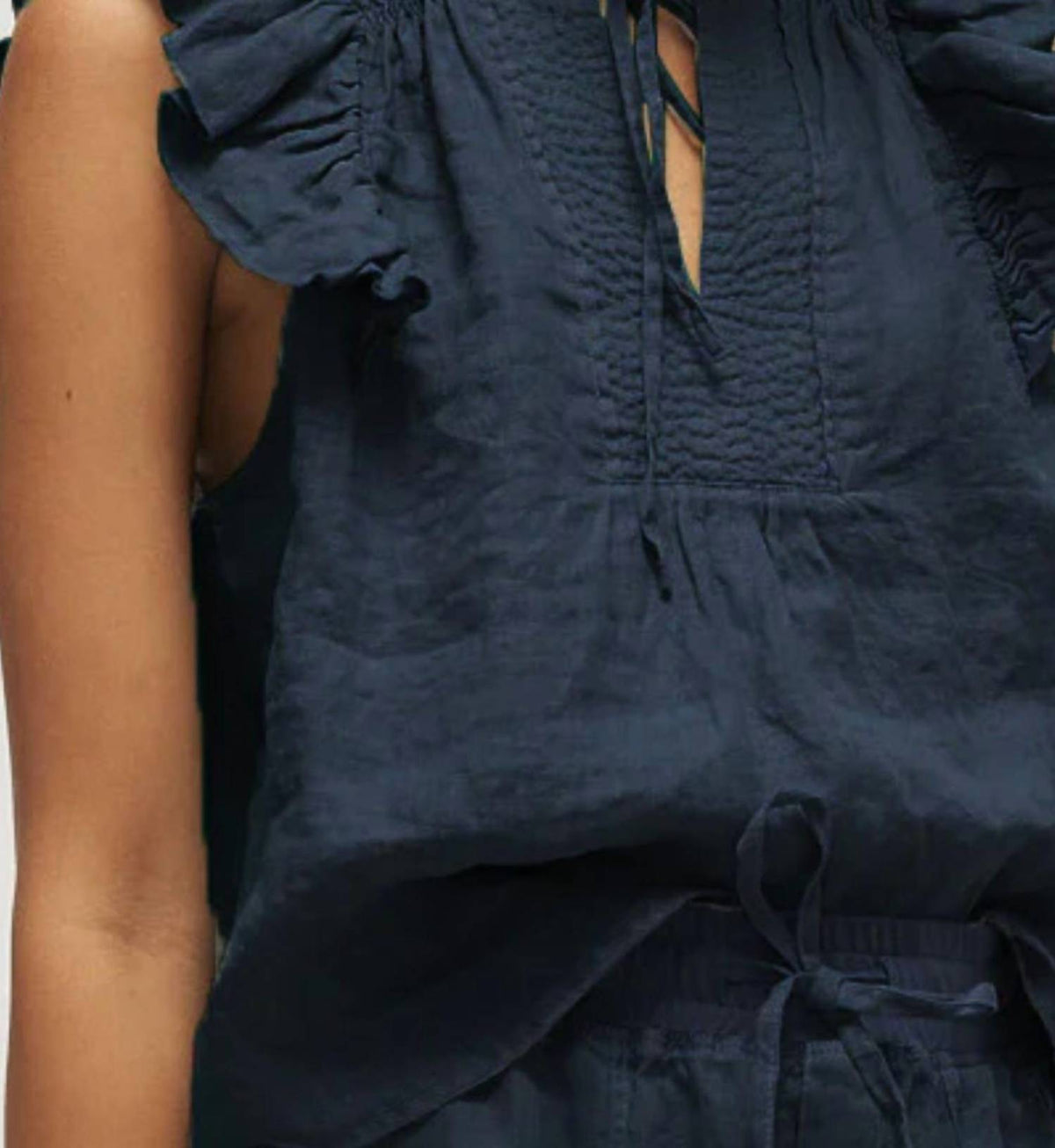 Melissa Nepton - Ren Linen Top