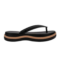 Melissa - Women's Leblon Ad Flip Flop - black - 