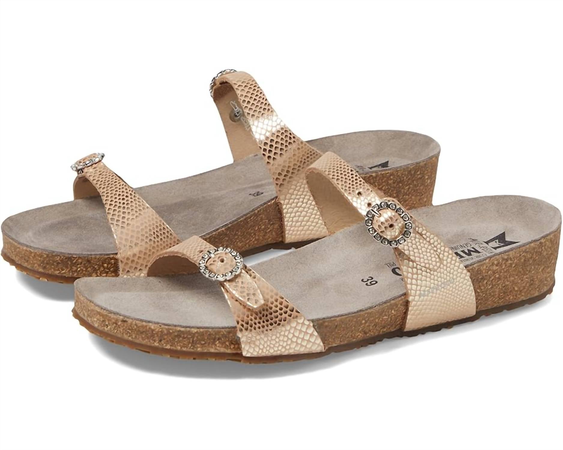 Mephisto - IDELYA LIGHT SAND - beige - leather - sandals