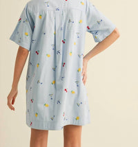 &Merci - Seaside Collared Mini Dress