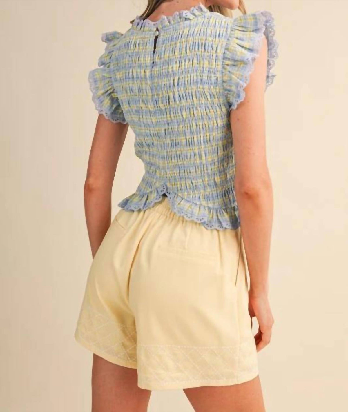 &Merci - The Erica Plaid Top