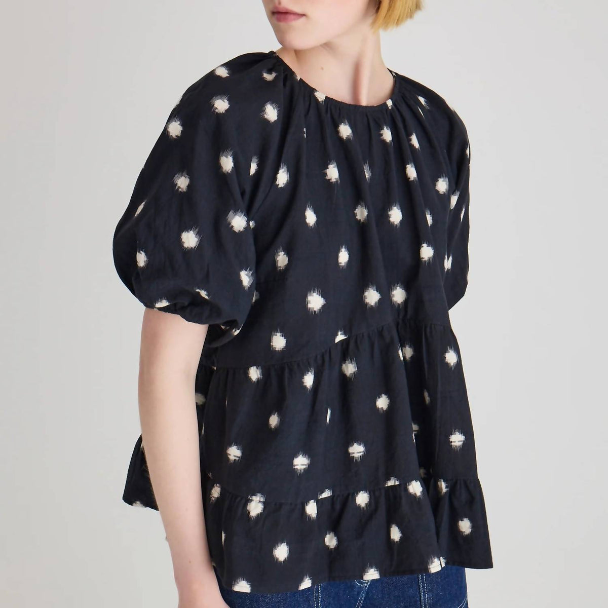 Merlette - Bow Relaxed Fit Blouse