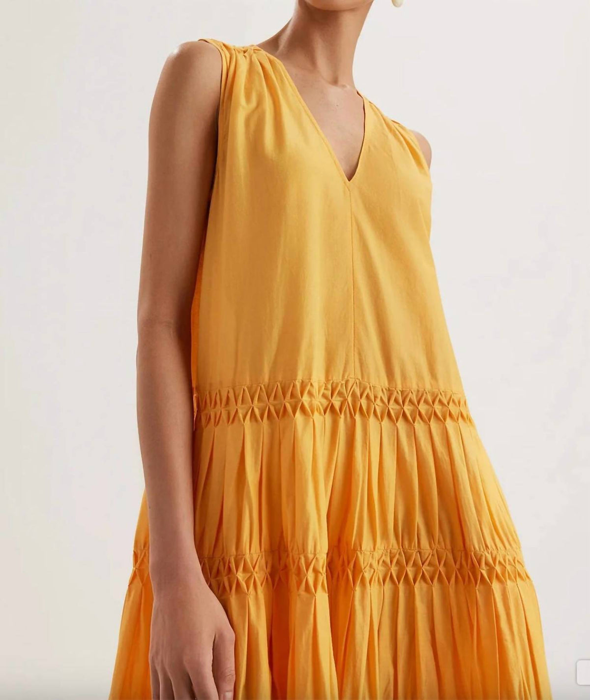 Merlette - Wallis Smocked Midi Dress