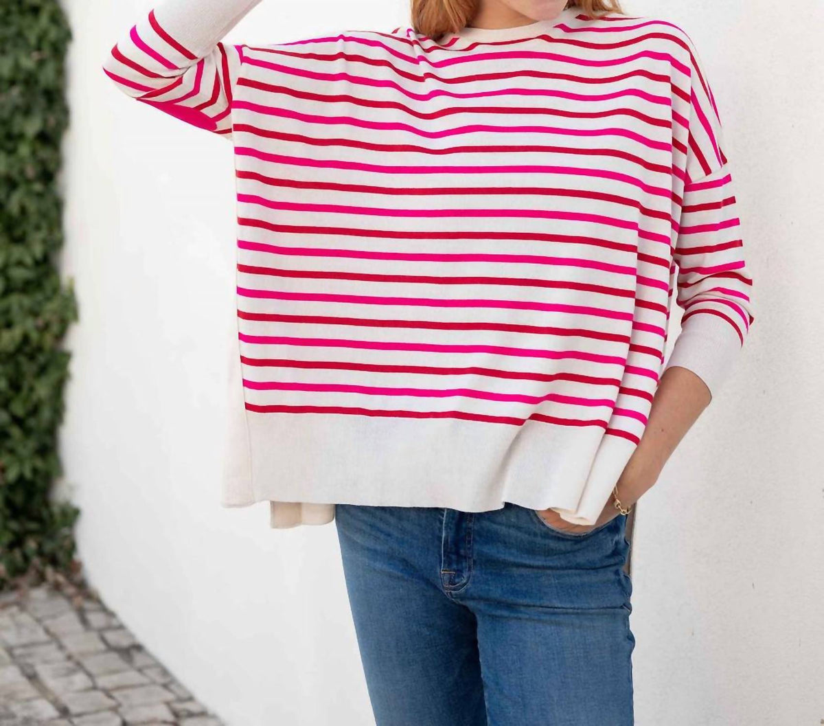 Mersea - Amour Sweater with Heart Patch