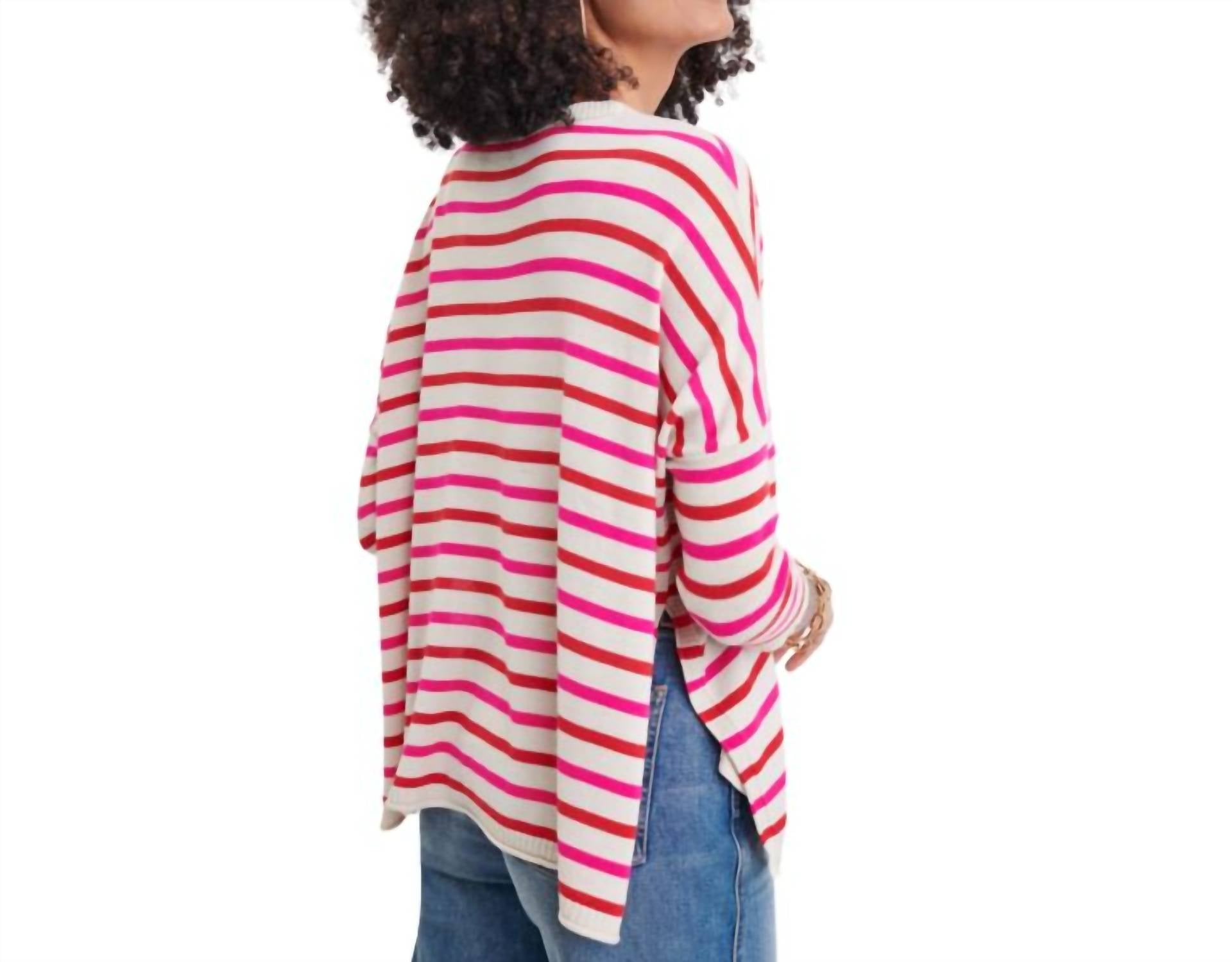 Mersea - Catalina Crewneck Sweater - clothing - crew - pink