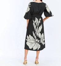 Mestiza New York - Bari Midi Dress - black - clothing - dresses