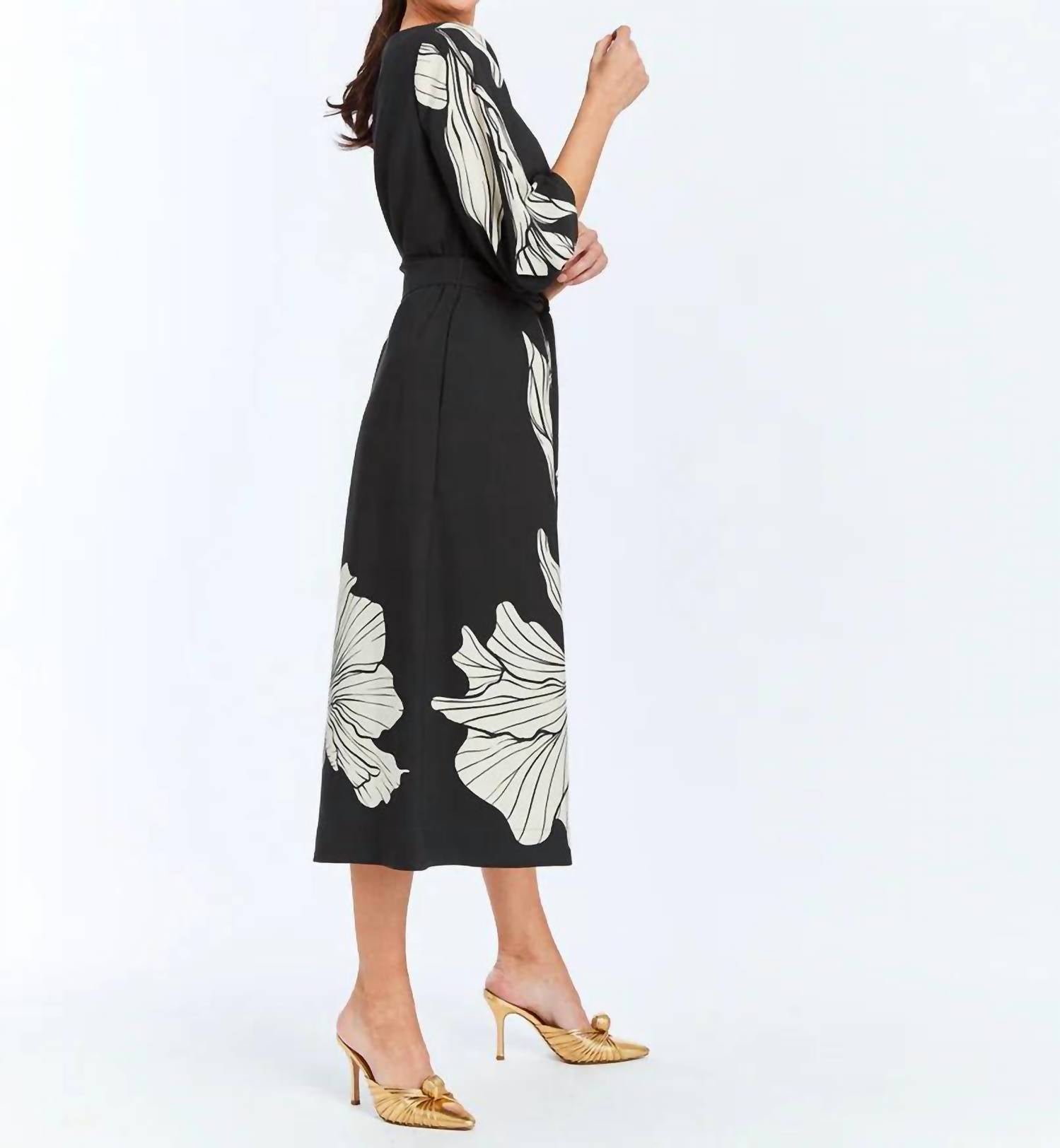 Mestiza New York - Bari Midi Dress - black - clothing - dresses