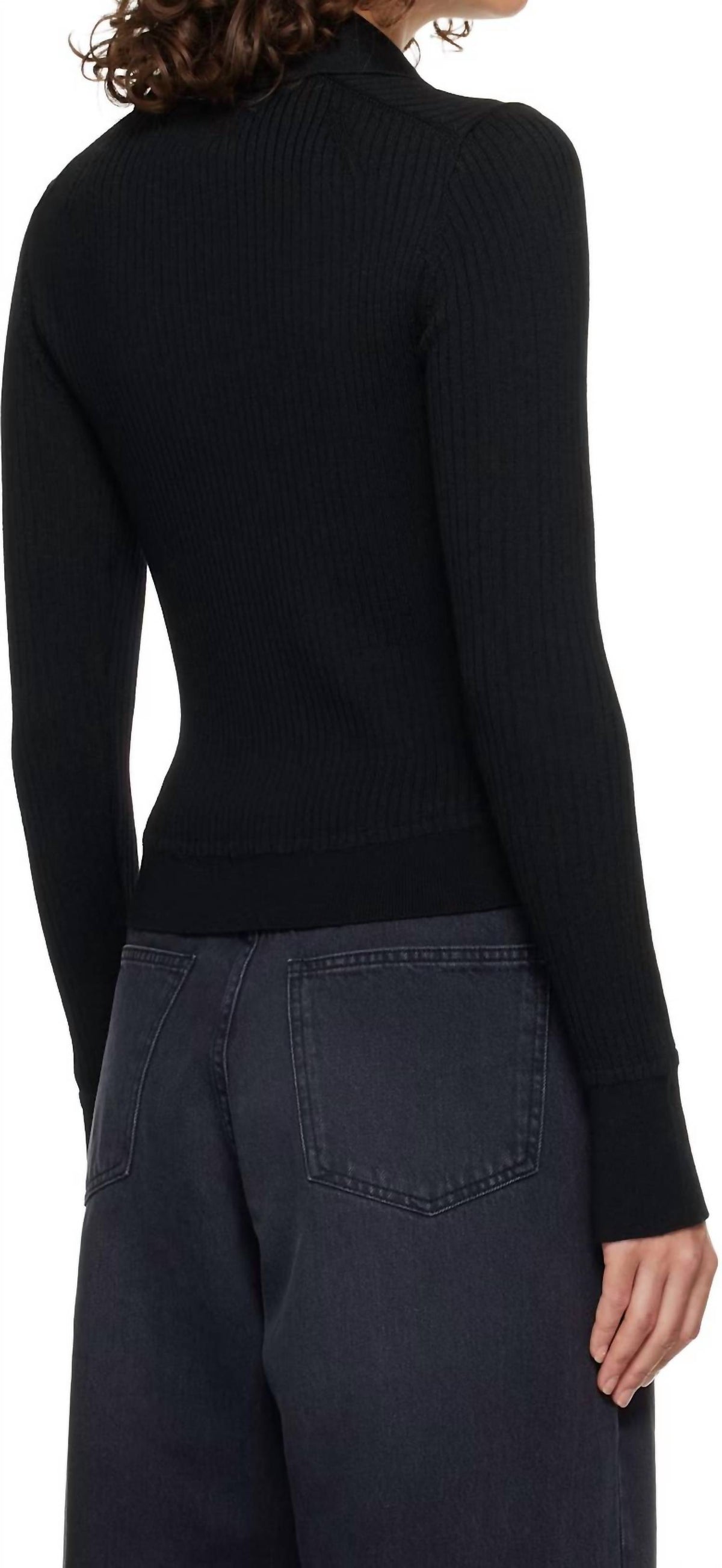 Mfpen - Rib Partial Placket Polo