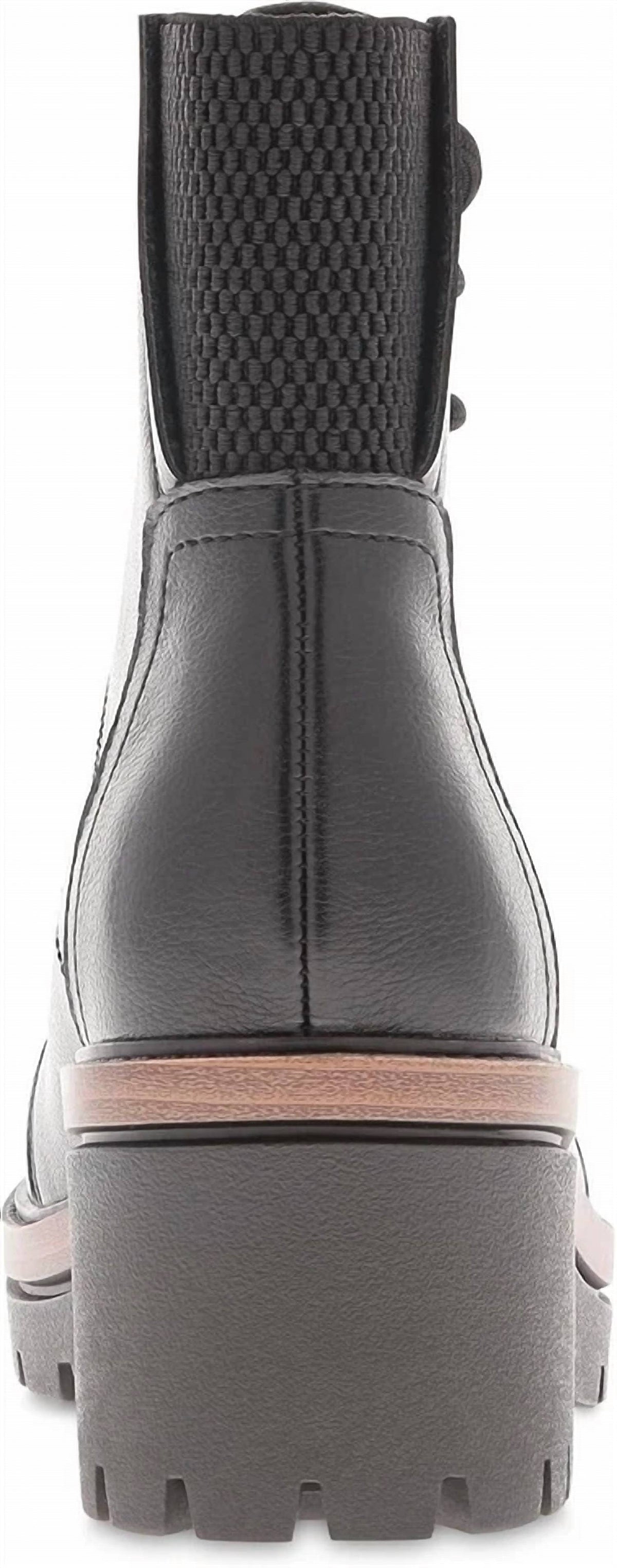 Mia - Women's Symth Combat Wedge Boots