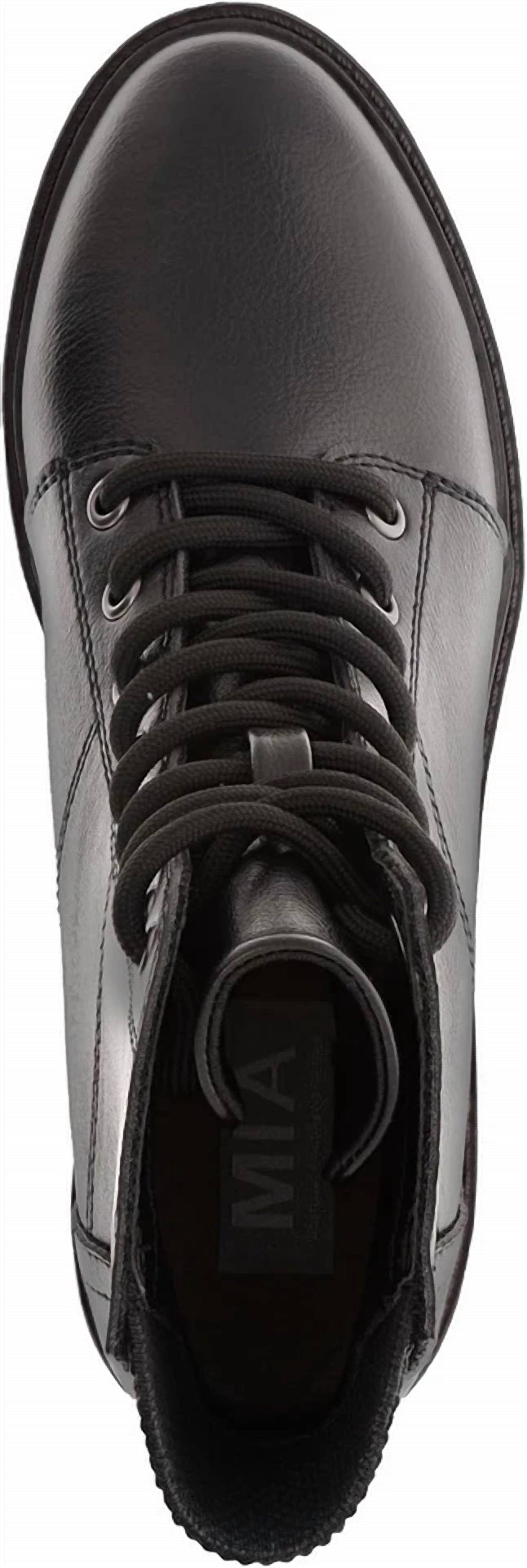 Mia - Women's Symth Combat Wedge Boots