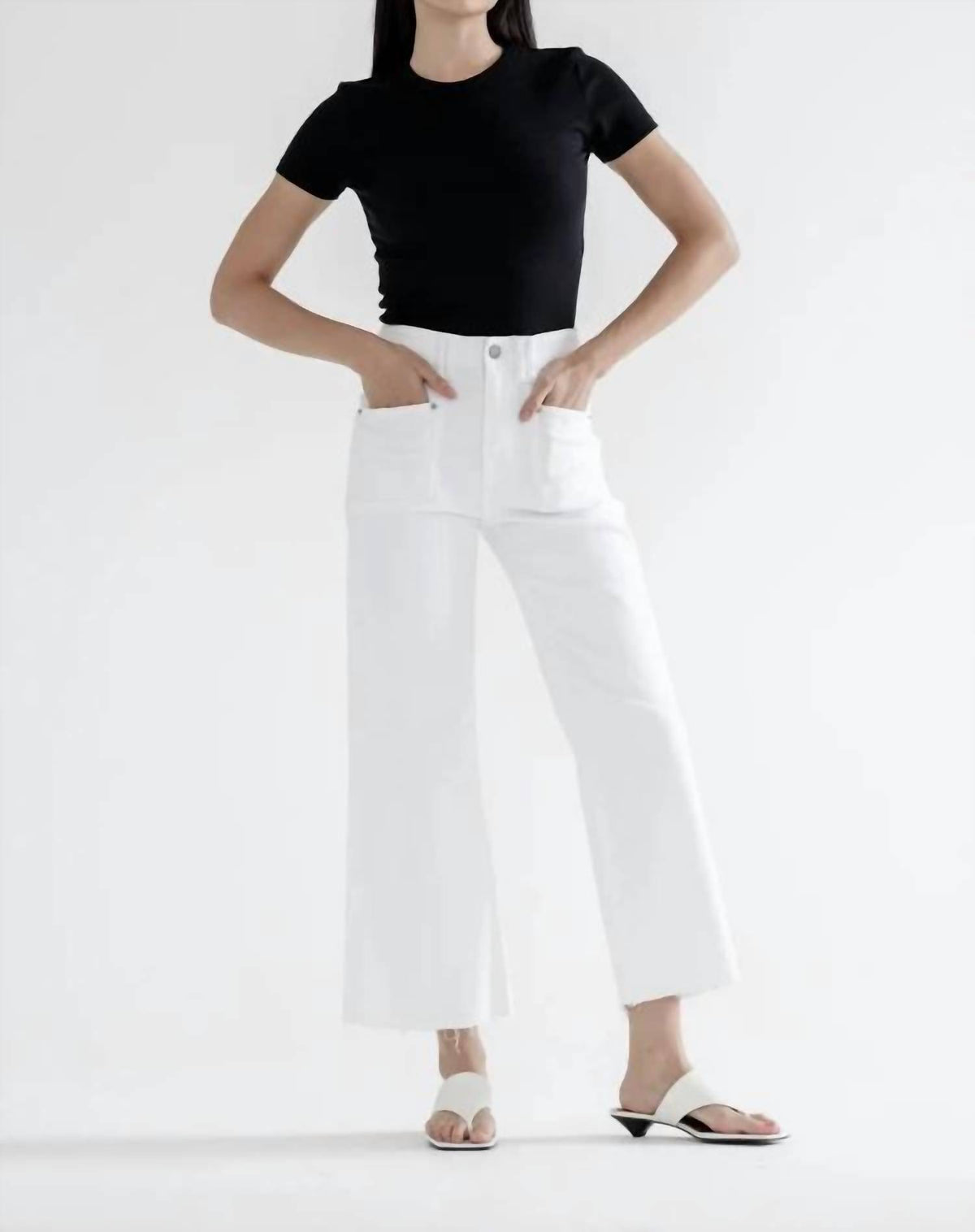 Mica Denim - High Rise Flare Jeans