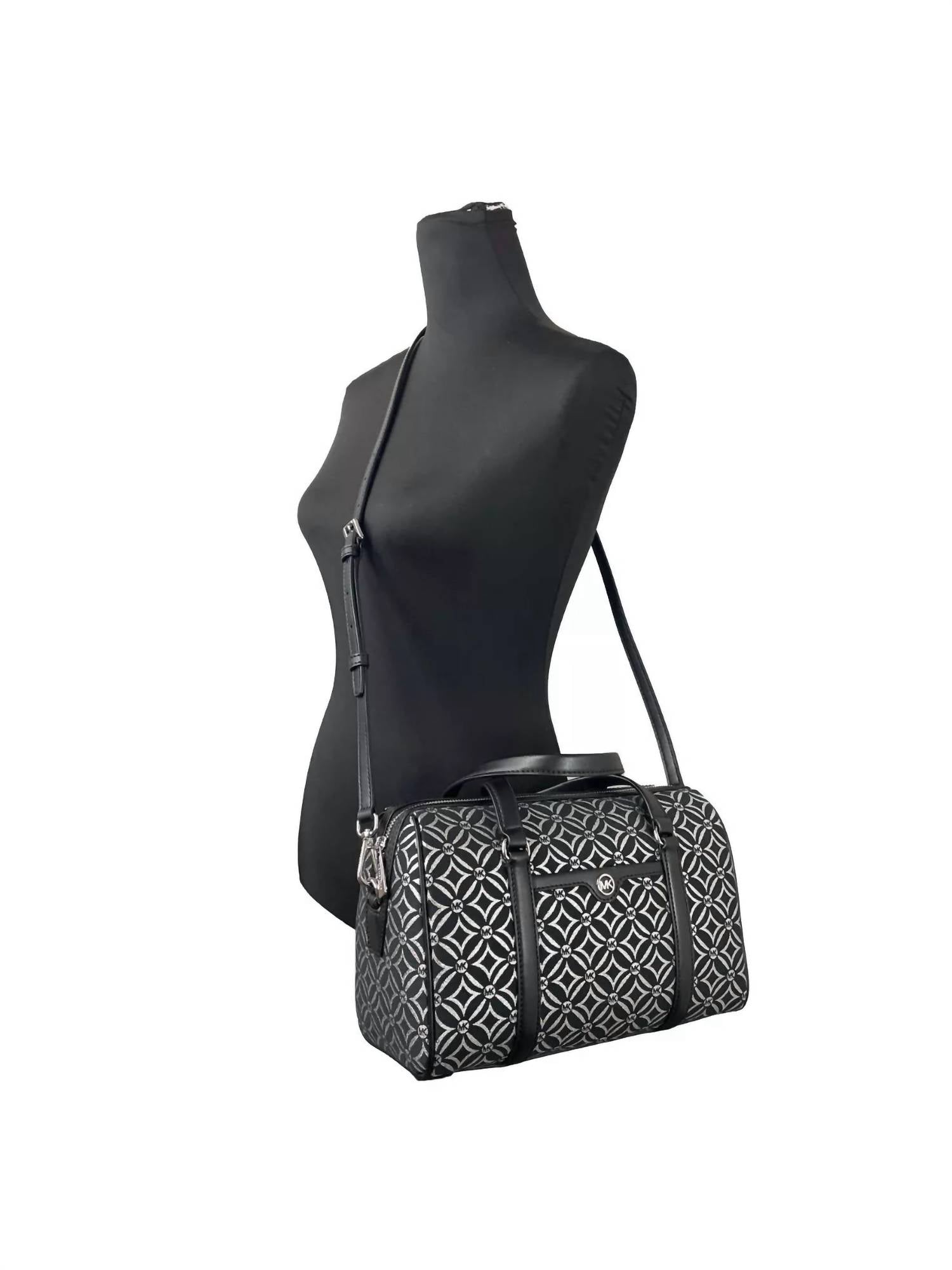 Michael Kors - Medium Duffle Crossbody Bag - bags - black - handbags
